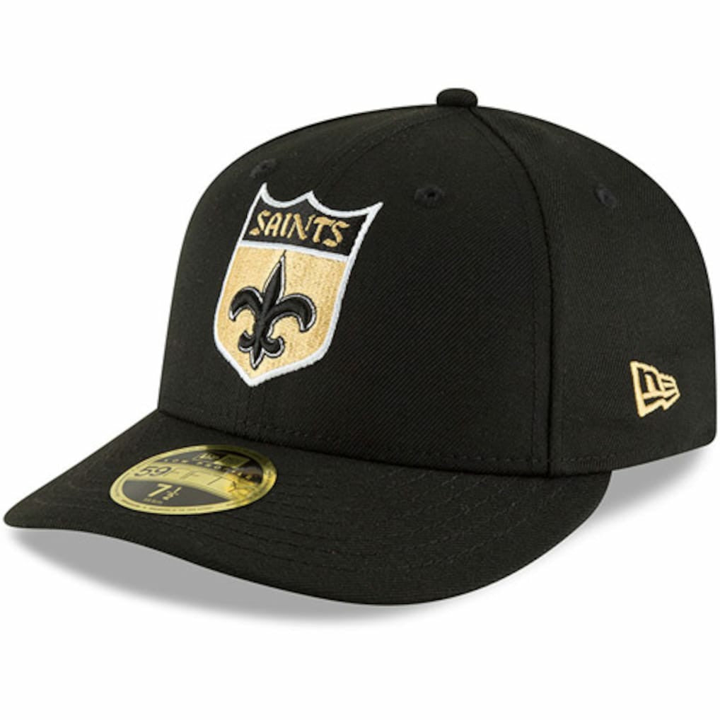 New Orleans Saints Omaha Throwback Low Profile 59FIFTY Fitted Hat | NFL Hot