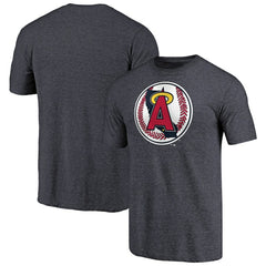 California Angels Cooperstown Collection Forbes Tri-Blend T-Shirt - MLB T-shirts