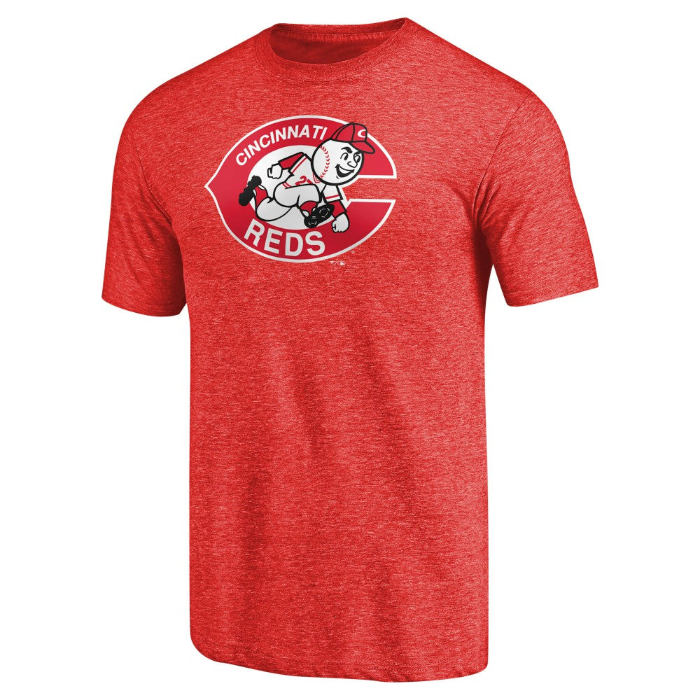 Cincinnati Reds Cooperstown Collection Forbes Tri-Blend T-Shirt - MLB T-shirts