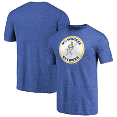 Milwaukee Brewers Cooperstown Collection Forbes Tri-Blend T-Shirt - MLB T-shirts