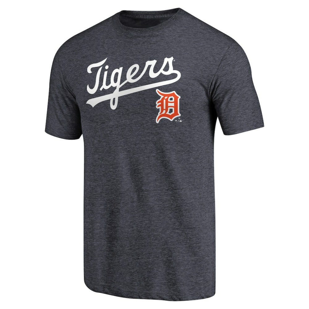 Detroit Tigers Vintage Cooperstown Collection Wahconah Tri-Blend T-Shirt - MLB T-shirts
