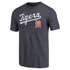 Detroit Tigers Vintage Cooperstown Collection Wahconah Tri-Blend T-Shirt - MLB T-shirts