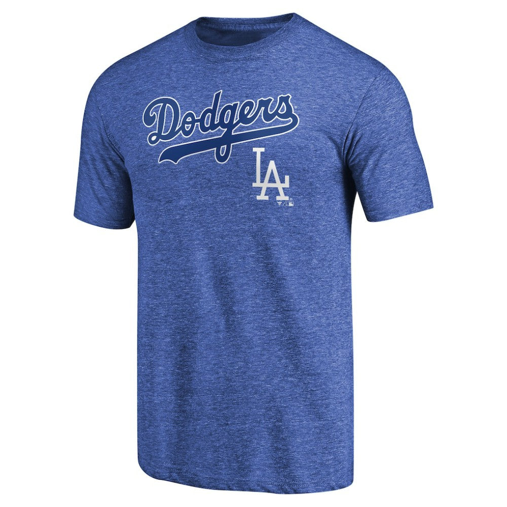 Los Angeles Dodgers Vintage Cooperstown Collection Wahconah Tri-Blend T-Shirt - MLB T-shirts