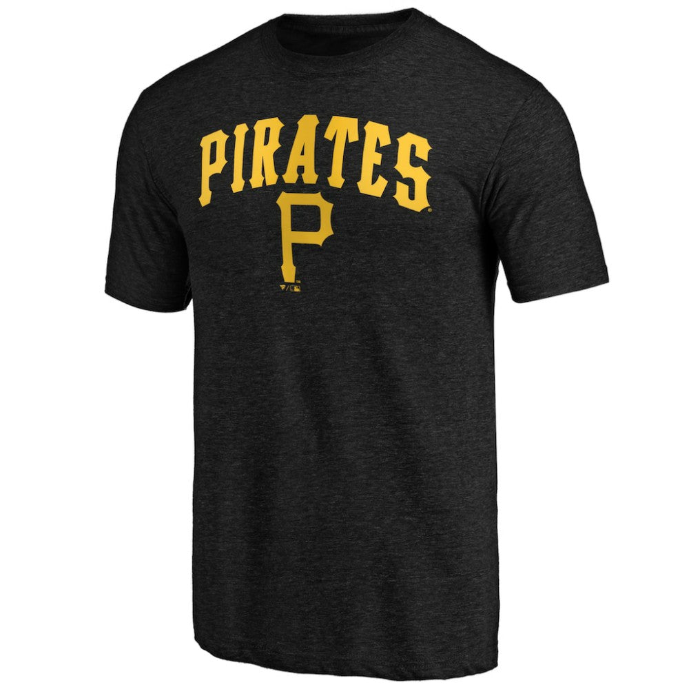 Pittsburgh Pirates Vintage Cooperstown Collection Wahconah Tri-Blend T-Shirt - MLB T-shirts