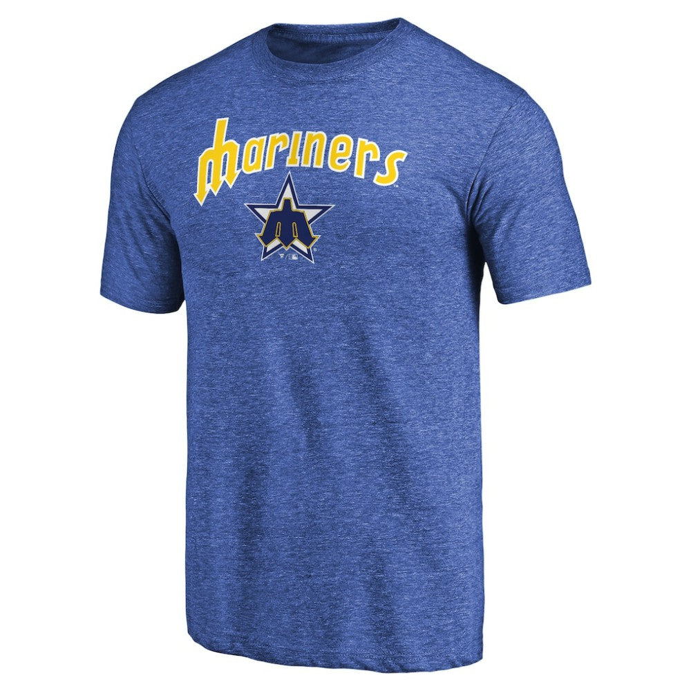 Seattle Mariners Vintage Cooperstown Collection Wahconah Tri-Blend T-Shirt - MLB T-shirts