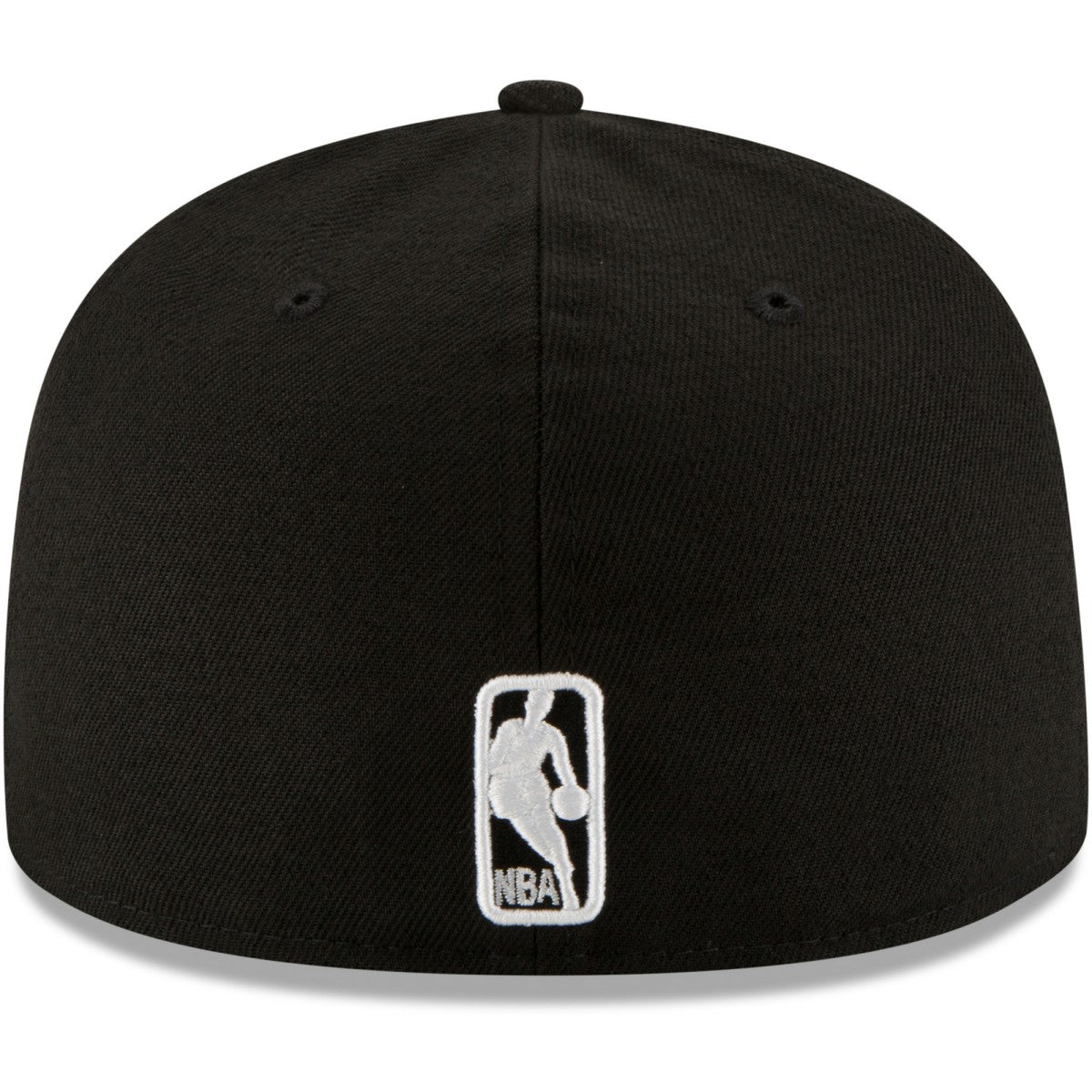Black Oklahoma City Thunder Black & White Logo 59FIFTY Fitted Hat | NBA