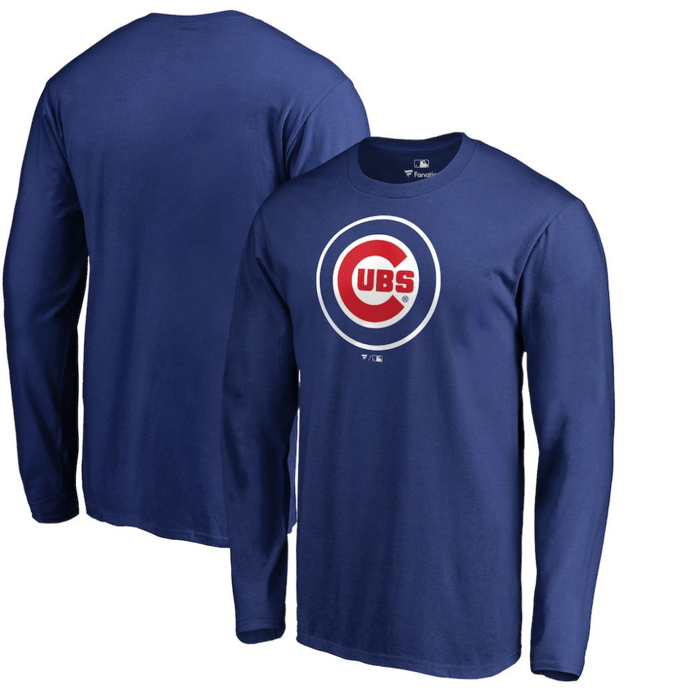 Chicago Cubs Team Wordmark Long Sleeve T-Shirt - MLB T-shirts
