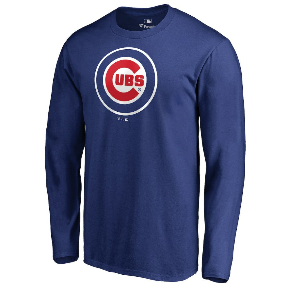 Chicago Cubs Team Wordmark Long Sleeve T-Shirt - MLB T-shirts
