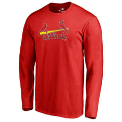 St. Louis Cardinals Team Wordmark Long Sleeve T-Shirt - MLB T-shirts