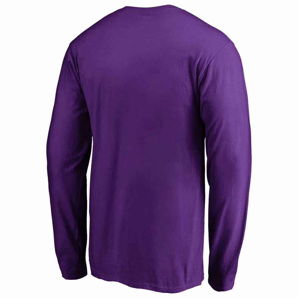 Purple LeBron James Los Angeles Lakers Player State Long Sleeve T-Shirt | NBA