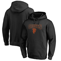 San Francisco Giants Vintage Cooperstown Collection Wahconah Fitted Pullover Hoodie - MLB Hoodies