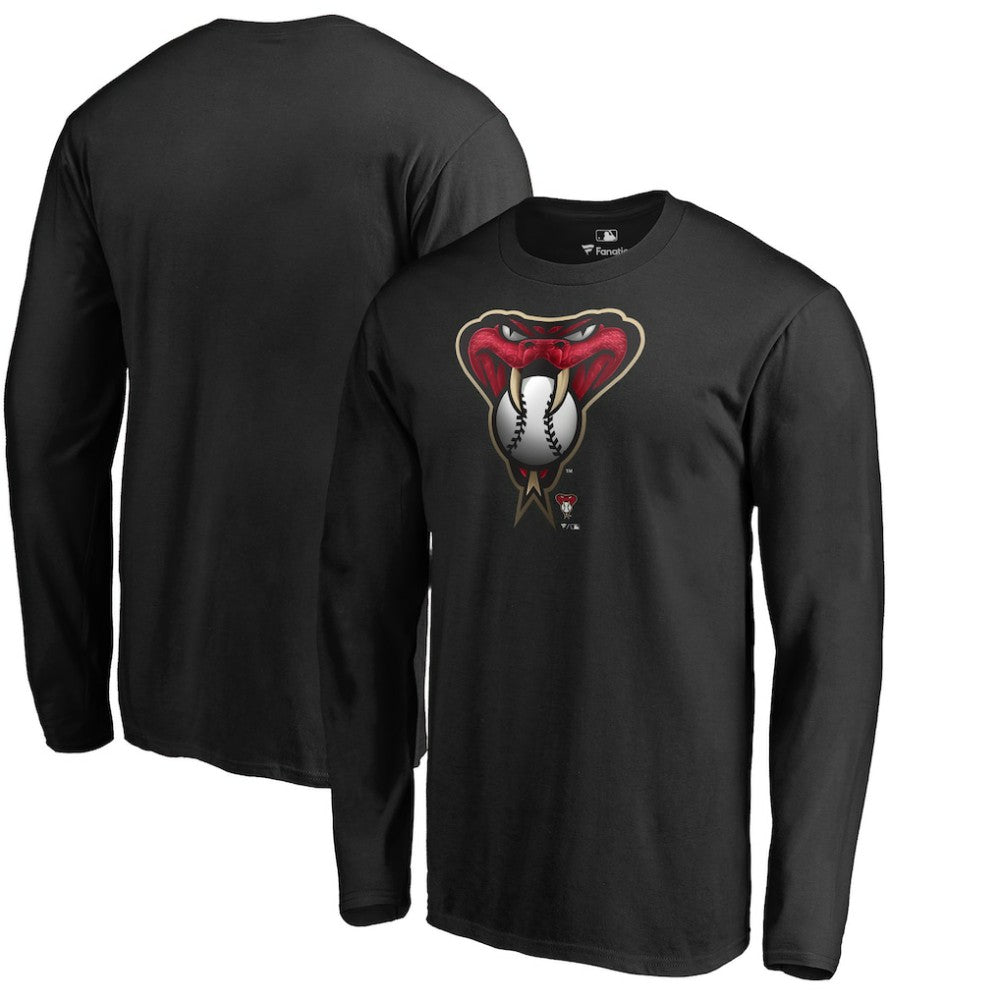 Arizona Diamondbacks Midnight Mascot Long Sleeve T-Shirt - MLB T-shirts