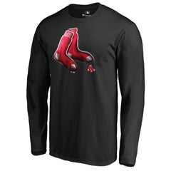 Boston Red Sox Midnight Mascot Long Sleeve T-Shirt - MLB T-shirts