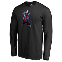 Los Angeles Angels Midnight Mascot Long Sleeve T-Shirt - MLB T-shirts