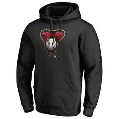 Arizona Diamondbacks Midnight Mascot Pullover Hoodie - MLB Hoodies