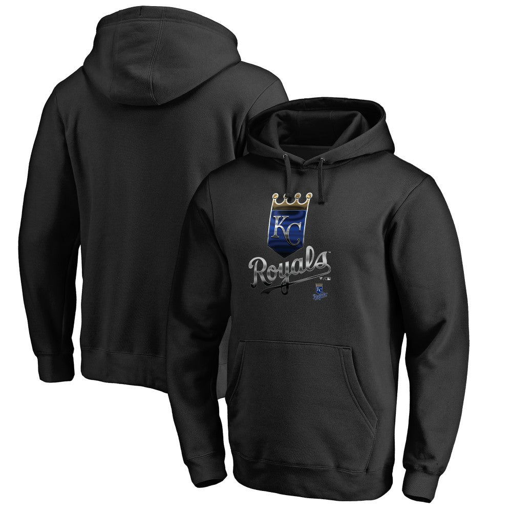 Kansas City Royals Midnight Mascot Pullover Hoodie - MLB Hoodies