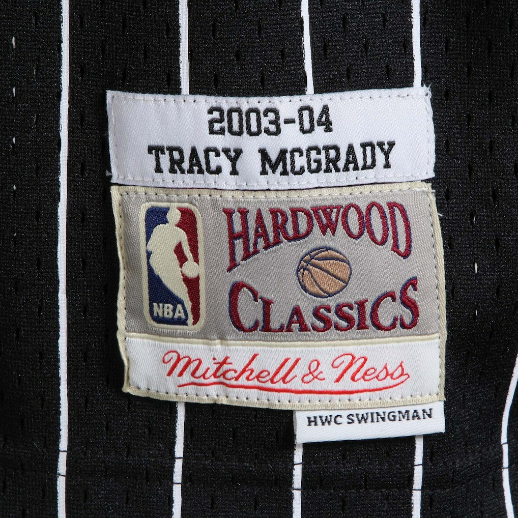 Black Tracy McGrady Orlando Magic Hardwood Classics Swingman Jersey | NBA