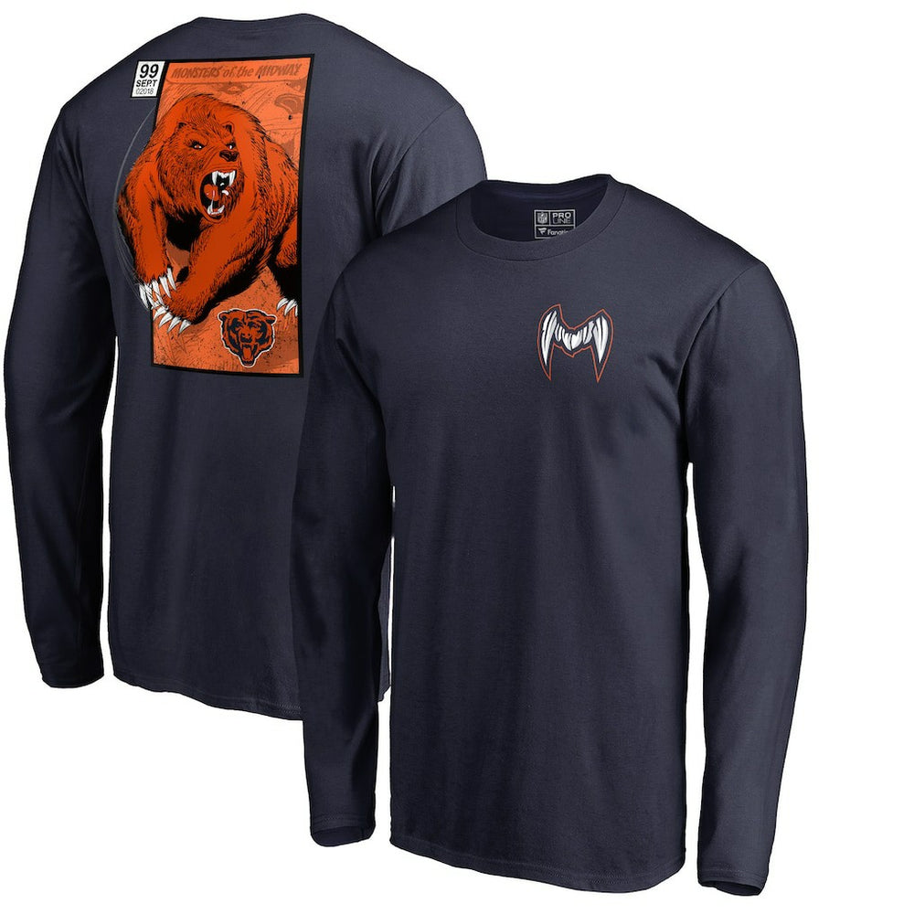 Chicago Bears Midway Monster Long Sleeve T-Shirt | NFL On sale