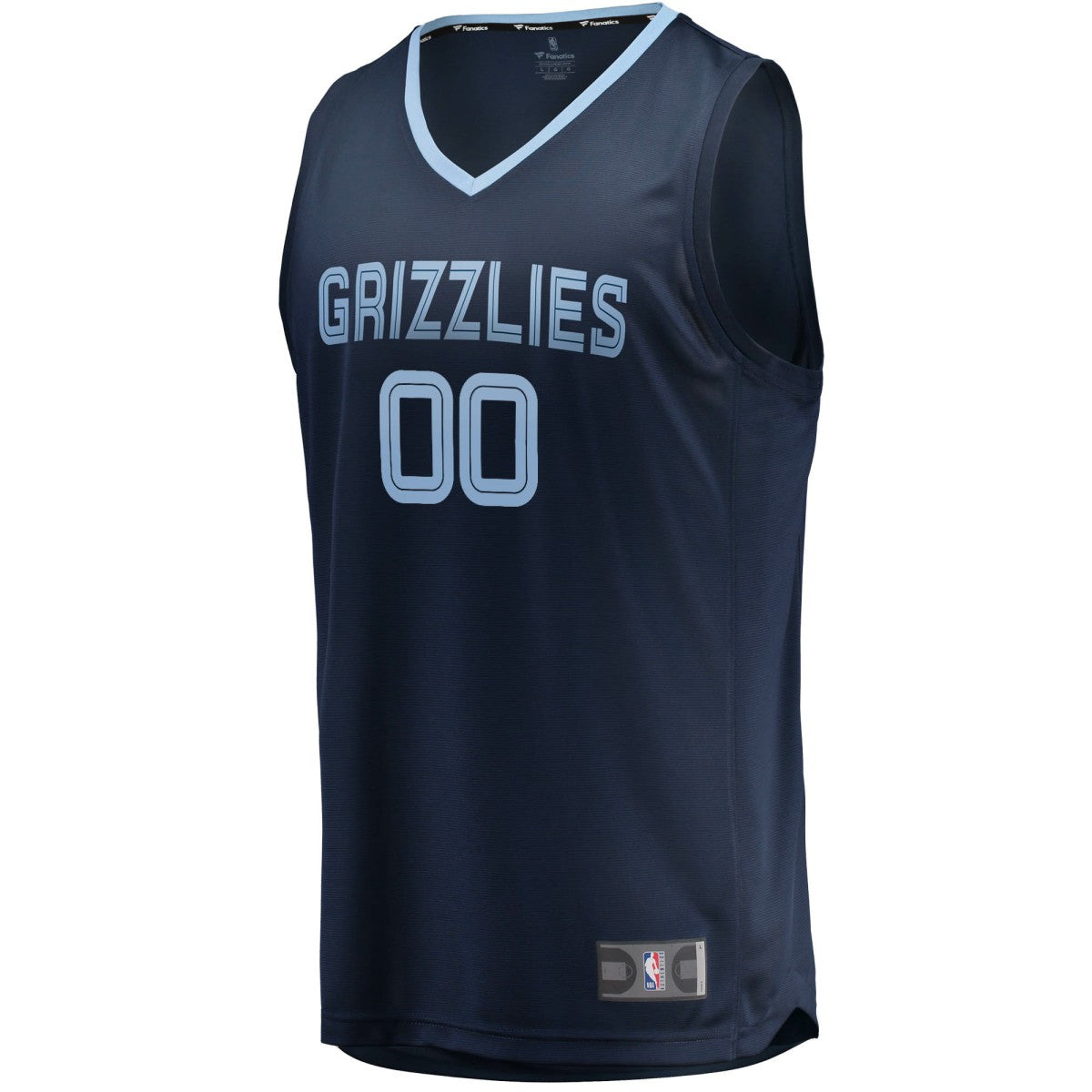 Icon Edition Memphis Grizzlies Fast Break Custom Replica Jersey Navy | NBA