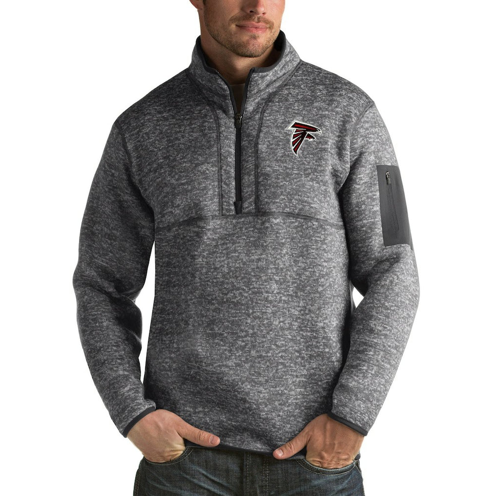 Atlanta Falcons Antigua Fortune Big & Tall Quarter-Zip Pullover Jacket | NFL Sale