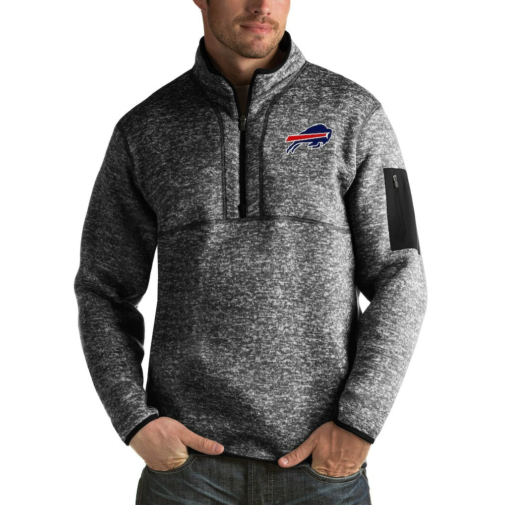 Buffalo Bills Antigua Fortune Big & Tall Quarter-Zip Pullover Jacket | NFL Near me