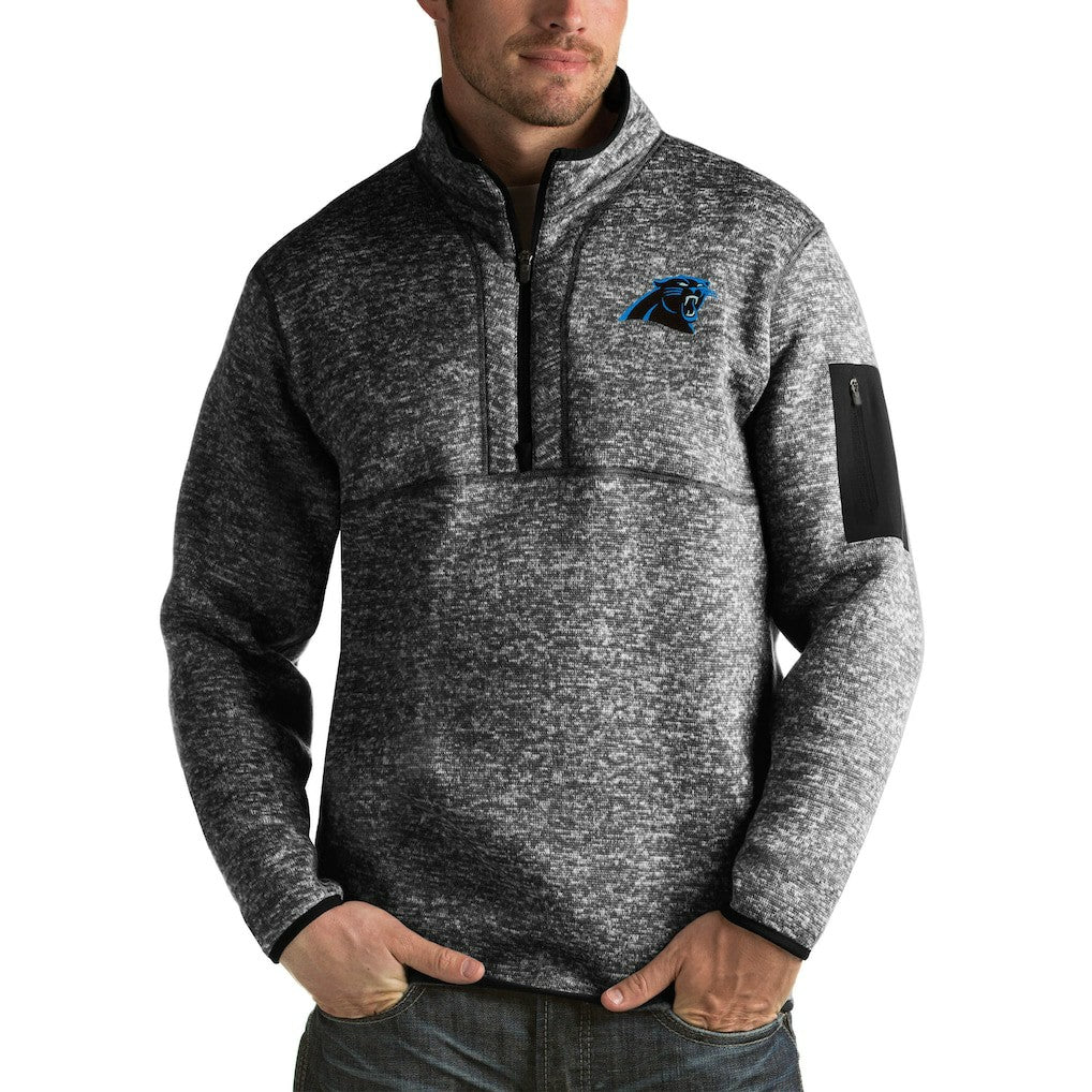 Carolina Panthers Antigua Fortune Big & Tall Quarter-Zip Pullover Jacket | NFL Near me