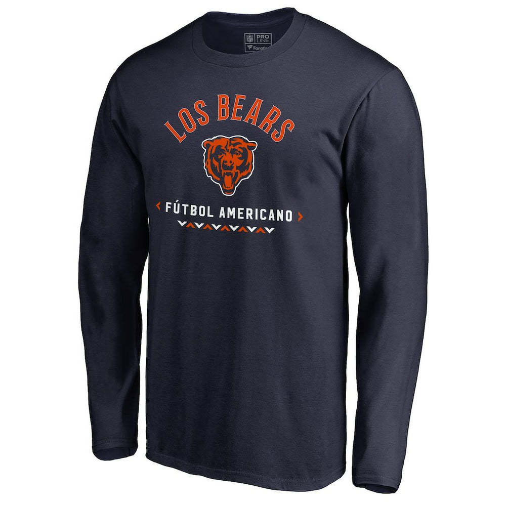 Chicago Bears Futbol Americano Long Sleeve T-Shirt | NFL On sale
