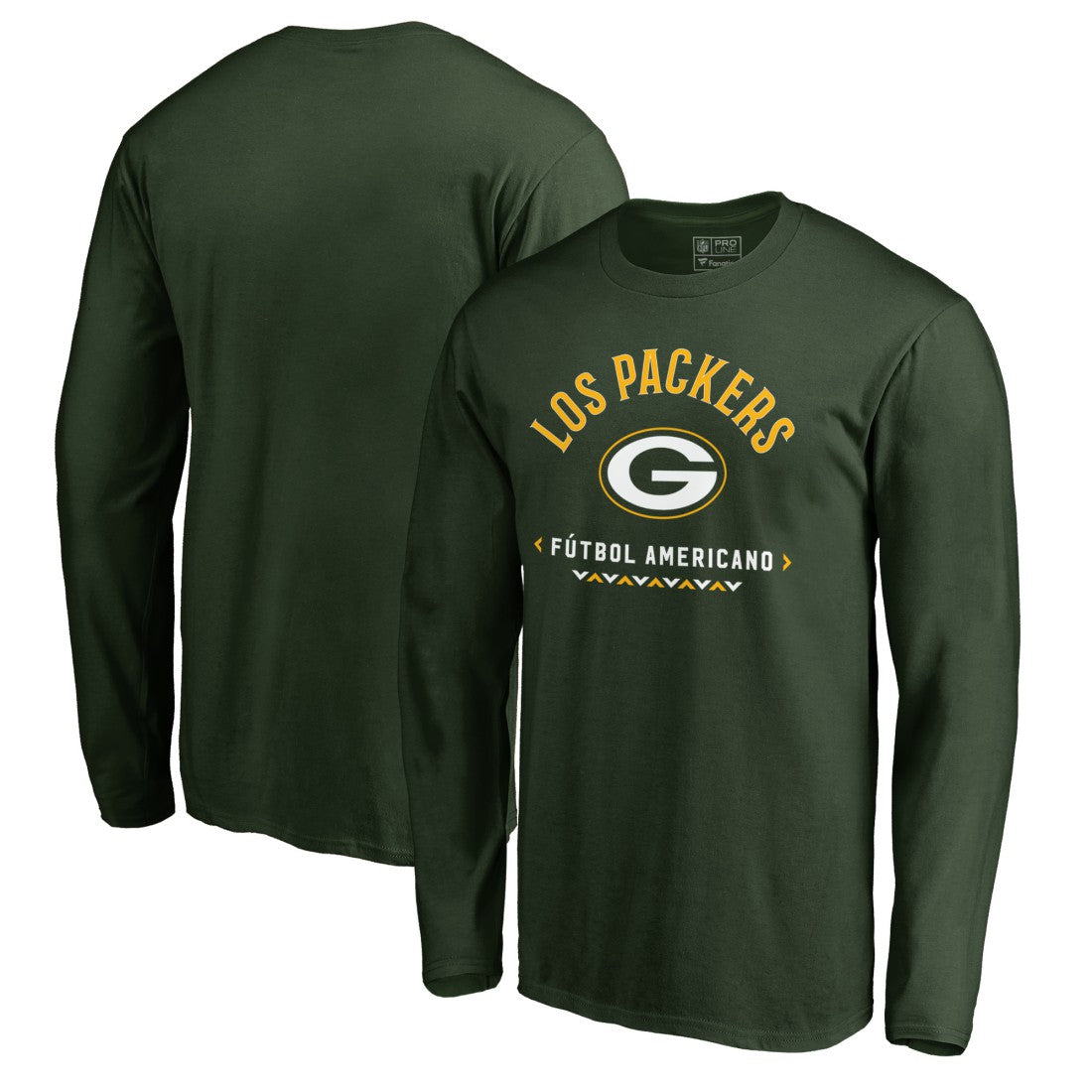 Green Bay Packers Futbol Americano Long Sleeve T-Shirt | NFL Sale