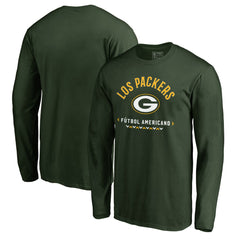 Green Bay Packers Futbol Americano Long Sleeve T-Shirt | NFL Sale