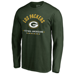 Green Bay Packers Futbol Americano Long Sleeve T-Shirt | NFL Sale