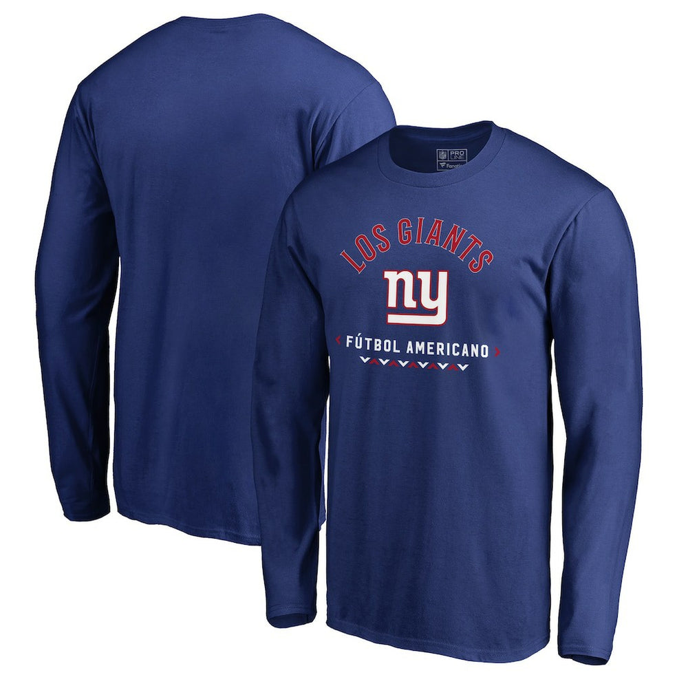 New York Giants Futbol Americano Long Sleeve T-Shirt | NFL Near me