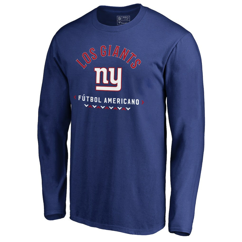 New York Giants Futbol Americano Long Sleeve T-Shirt | NFL Near me