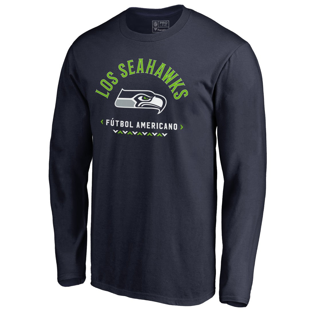 Seattle Seahawks Futbol Americano Long Sleeve T-Shirt | NFL Hot