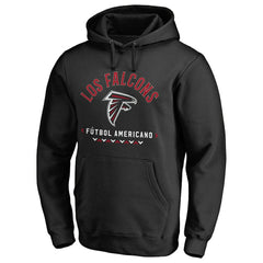 Atlanta Falcons Futbol Americano Pullover Hoodie | NFL Discount