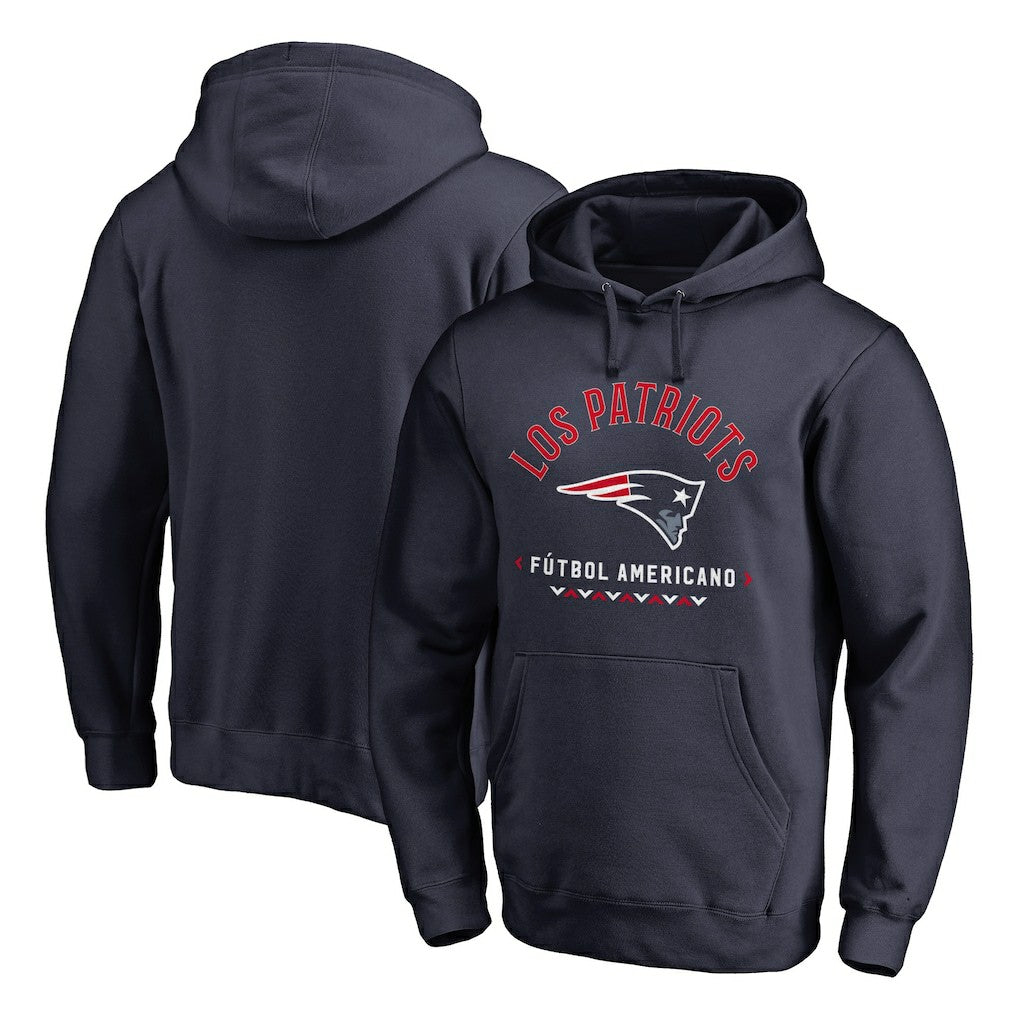 New England Patriots Futbol Americano Pullover Hoodie | NFL Outlet
