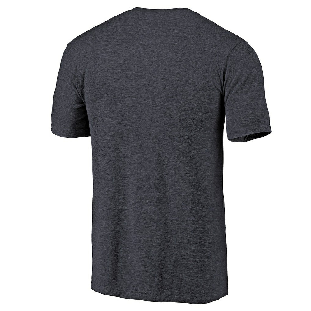 Chicago Bears Primary Logo Left Chest Distressed Tri-Blend T-Shirt | NFL Outlet