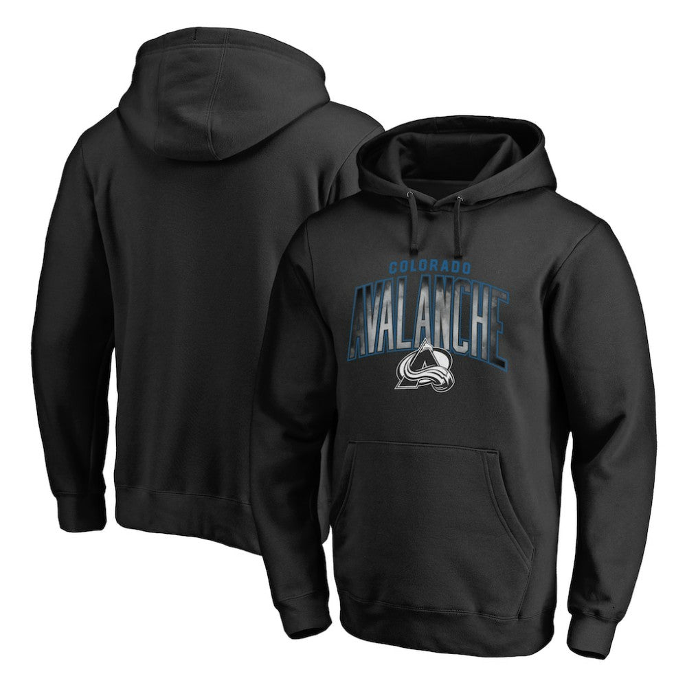 Colorado Avalanche Arch Smoke Pullover Hoodie -  NHL Hoodies