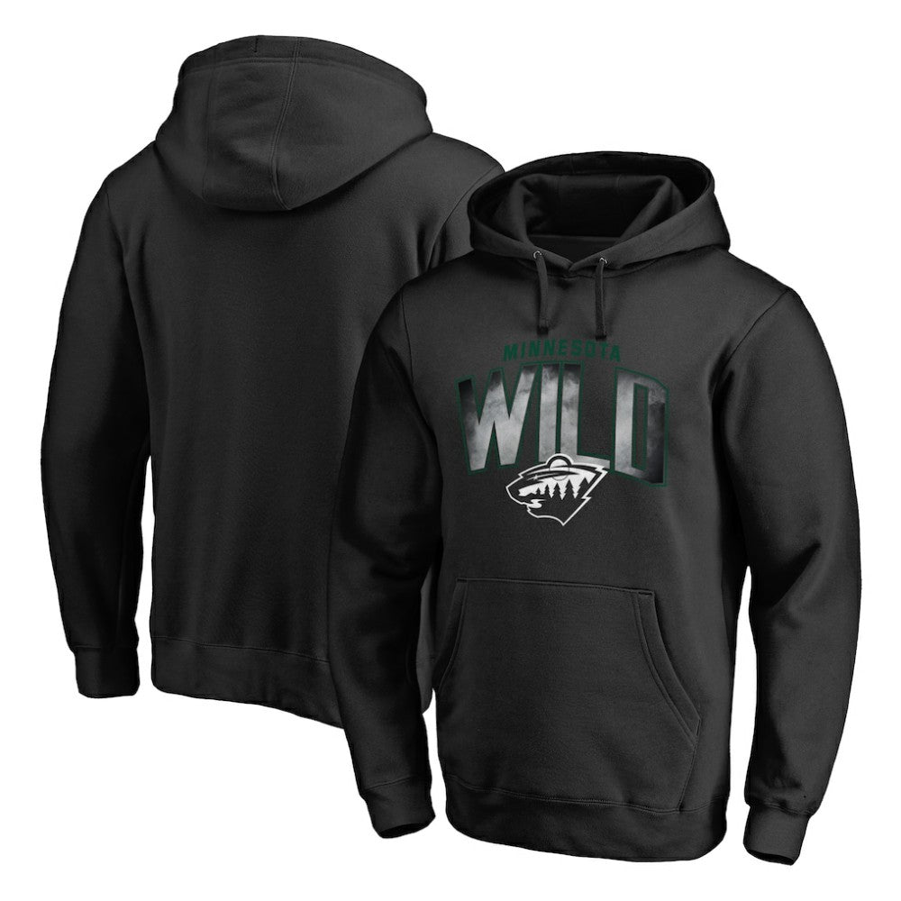 Minnesota Wild Arch Smoke Pullover Hoodie -  NHL Hoodies