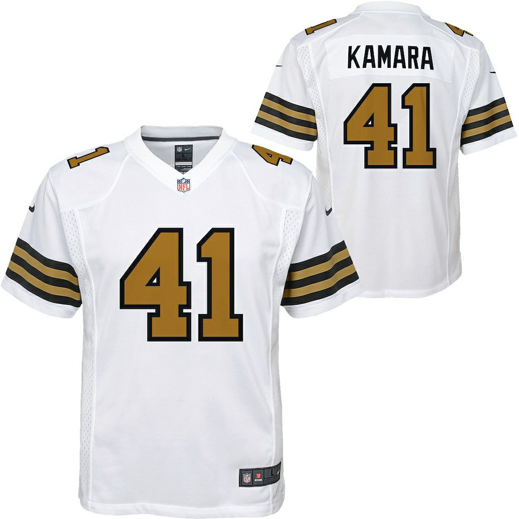 New Orleans Saints Alvin Kamara  Youth Game Jersey | NFL Online