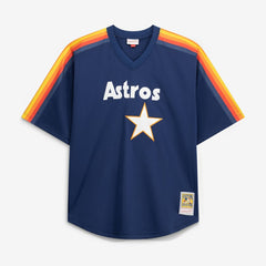 Nolan Ryan Houston Astros Mitchell & Ness Cooperstown Collection Big & Tall Mesh Batting Practice Jersey - MLB Jerseys