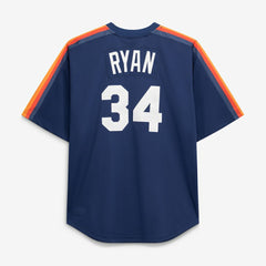 Nolan Ryan Houston Astros Mitchell & Ness Cooperstown Collection Big & Tall Mesh Batting Practice Jersey - MLB Jerseys