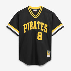Willie Stargell Pittsburgh Pirates Mitchell & Ness Cooperstown Collection Big & Tall Mesh Batting Practice Jersey - MLB Jerseys