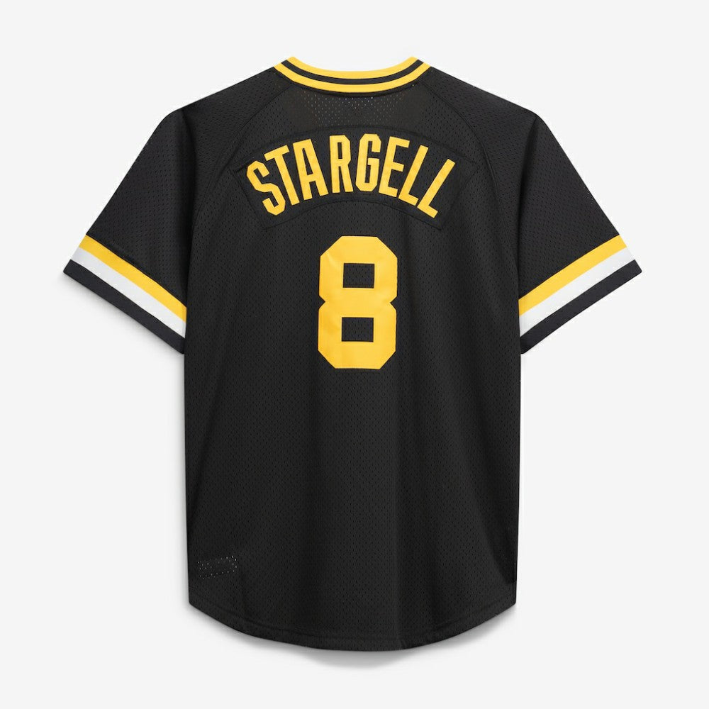Willie Stargell Pittsburgh Pirates Mitchell & Ness Cooperstown Collection Big & Tall Mesh Batting Practice Jersey - MLB Jerseys