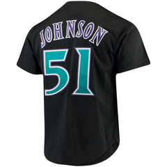 Randy Johnson Arizona Diamondbacks Mitchell & Ness Big & Tall Cooperstown Mesh Batting Practice Jersey - MLB Jerseys