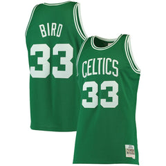 Kelly Green Larry Bird Boston Celtics 1985/86 Big & Tall Hardwood Classics Swingman Jersey | NBA