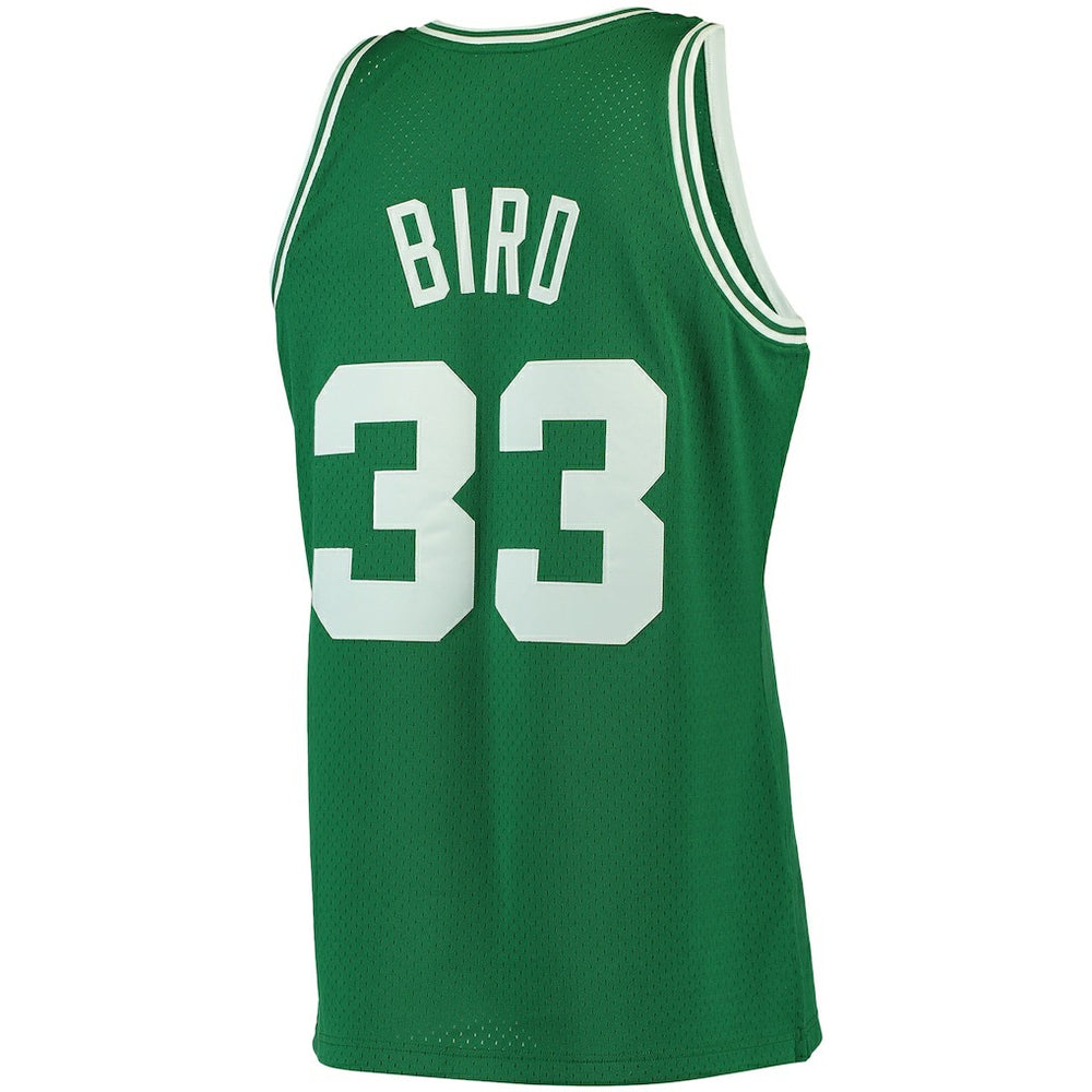 Kelly Green Larry Bird Boston Celtics 1985/86 Big & Tall Hardwood Classics Swingman Jersey | NBA