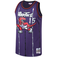 Purple Vince Carter Toronto Raptors 1998/99 Big & Tall Hardwood Classics Swingman Jersey | NBA