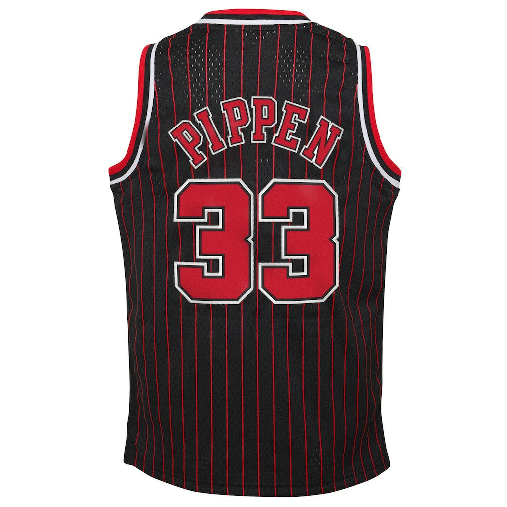Black Scottie Pippen Chicago Bulls Big & Tall Hardwood Classics Swingman Jersey sale | NBA