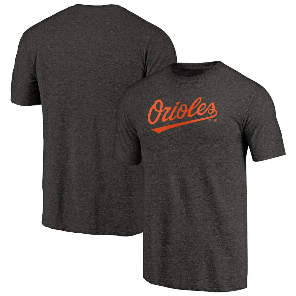 Baltimore Orioles Team Wordmark Tri-Blend T-Shirt - MLB T-shirts