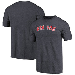 Boston Red Sox Team Wordmark Tri-Blend T-Shirt - MLB T-shirts